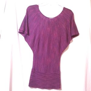 Size Small purple short sleeve